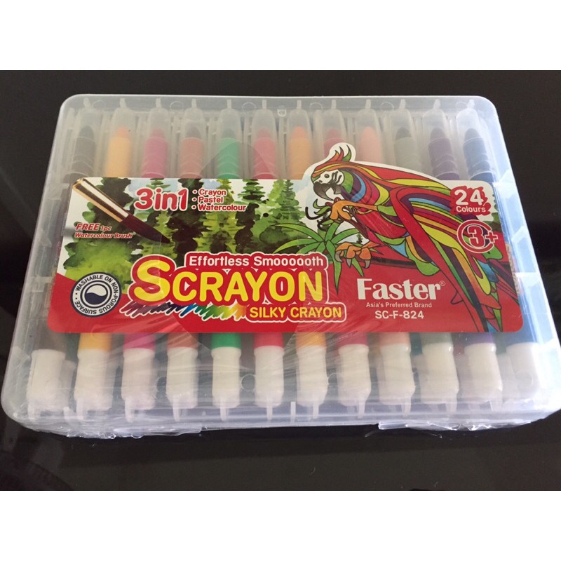 Scrayon (Silky Crayon) | Shopee Malaysia