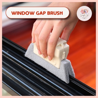 Window Gap Brush Window Groove Brush Window Cleaning Brush Window Cloth Door Gap Cleaner Kitchen Cloth Multipurpose