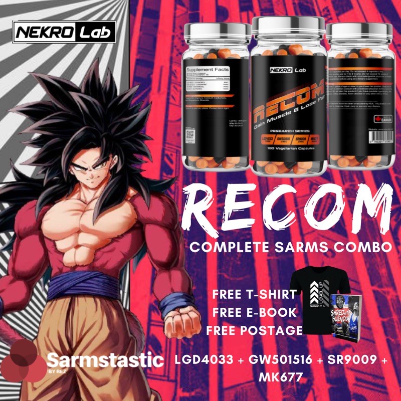 SARMS Nekro Lab [LGD4033 + GW501516 + SR9009 + MK677] 100