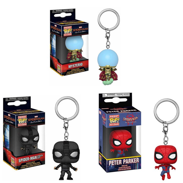 Funko Pop ! Keychain Spider-Man: Far From Home Night Monkey Mysterion  Figure Keyring | Shopee Malaysia