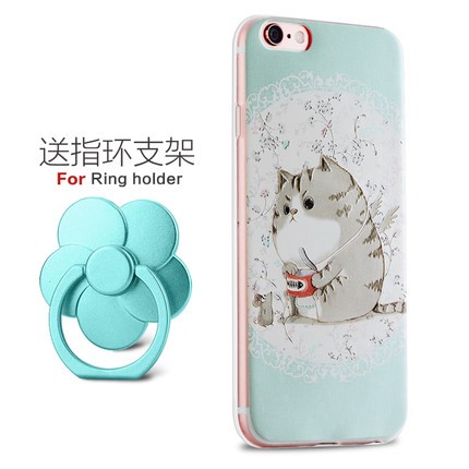 Kitty Lux Iphone6/6s Luxury Kitty Series with free iRing