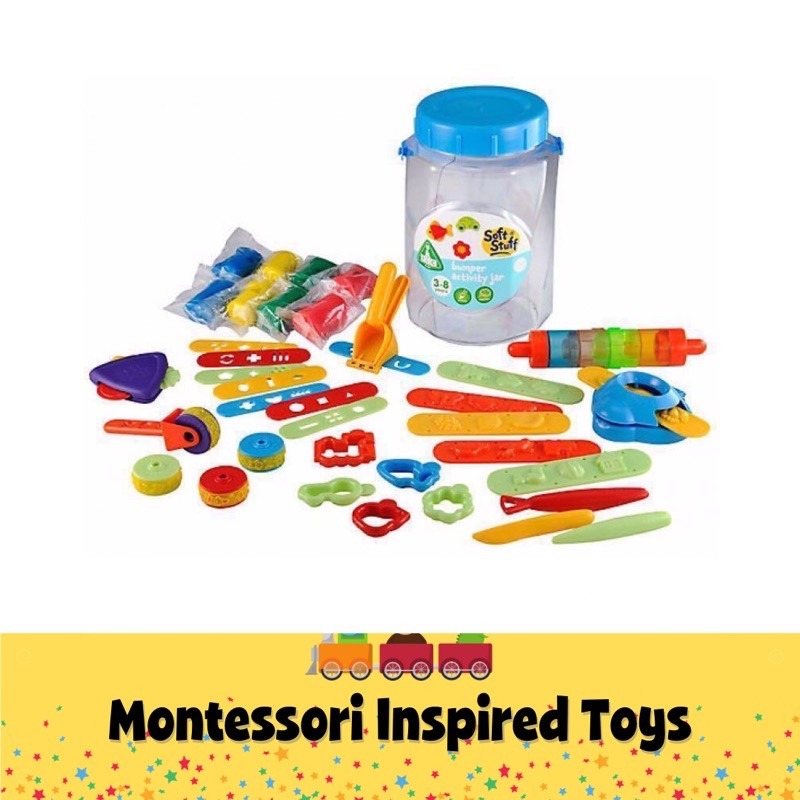 Early Learning Centre ELC Soft Stuff Bumper Activity Jar Shopee Malaysia