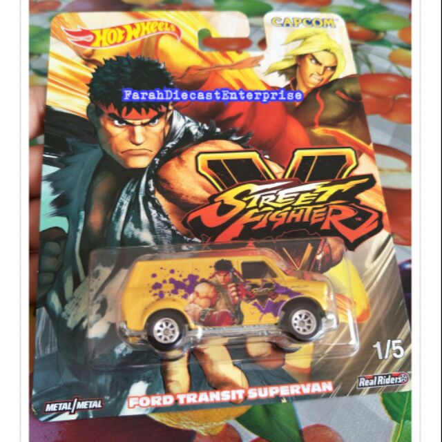 street fighter hot wheels