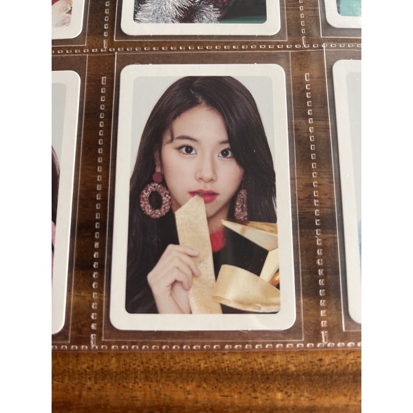 Original Twice Merry Happy Ver B Photocard Shopee Malaysia