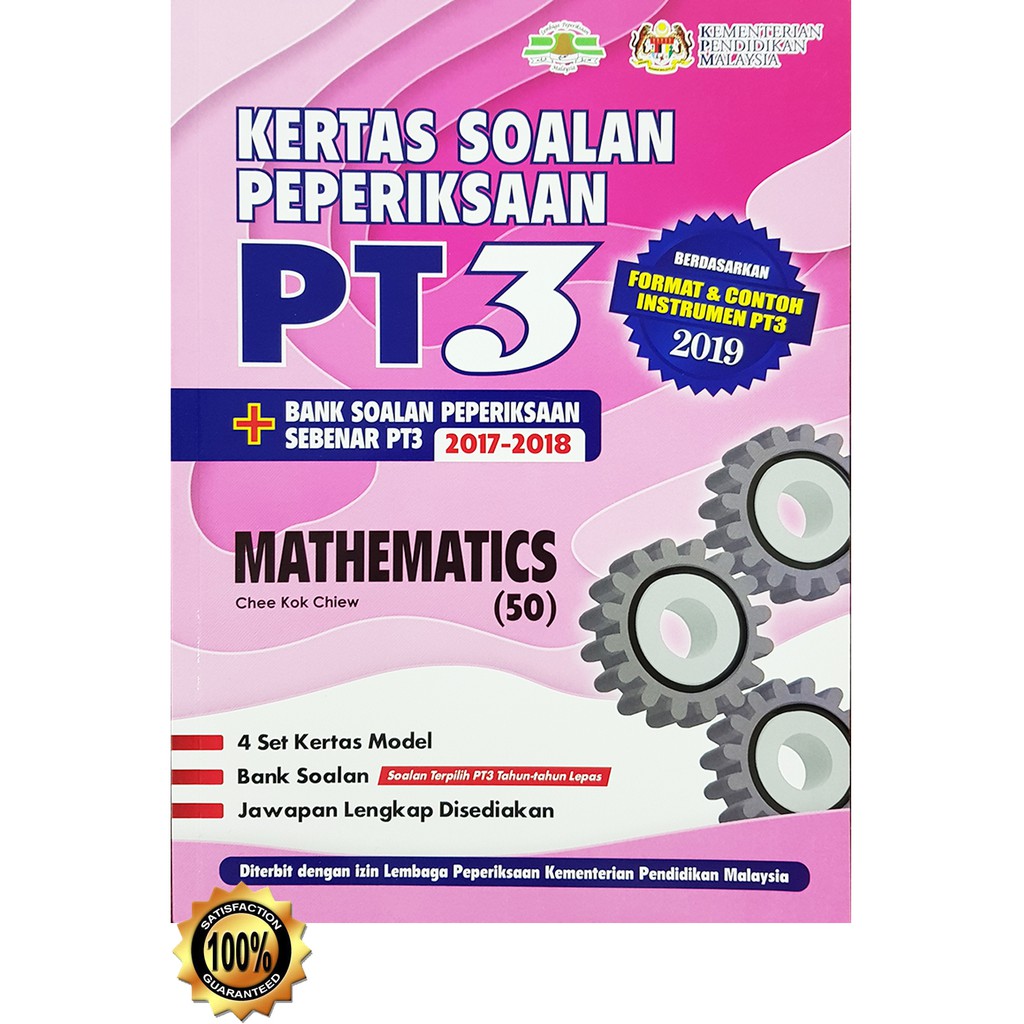 Contoh Soalan Pt3 Matematik Lembaga Peperiksaan