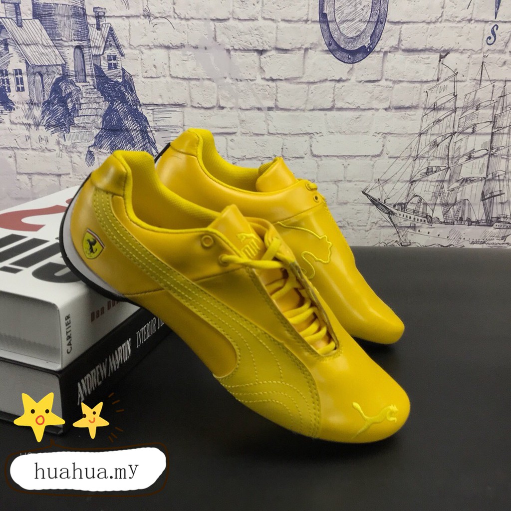 Puma Ferrari yellow Casual racing shoes 