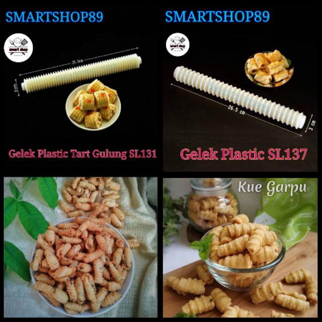 Sl 131 Sl 137 Acuan Tart Gulung Rolling Pin Roller Tart Gulung Gelek Plastic Shopee Malaysia