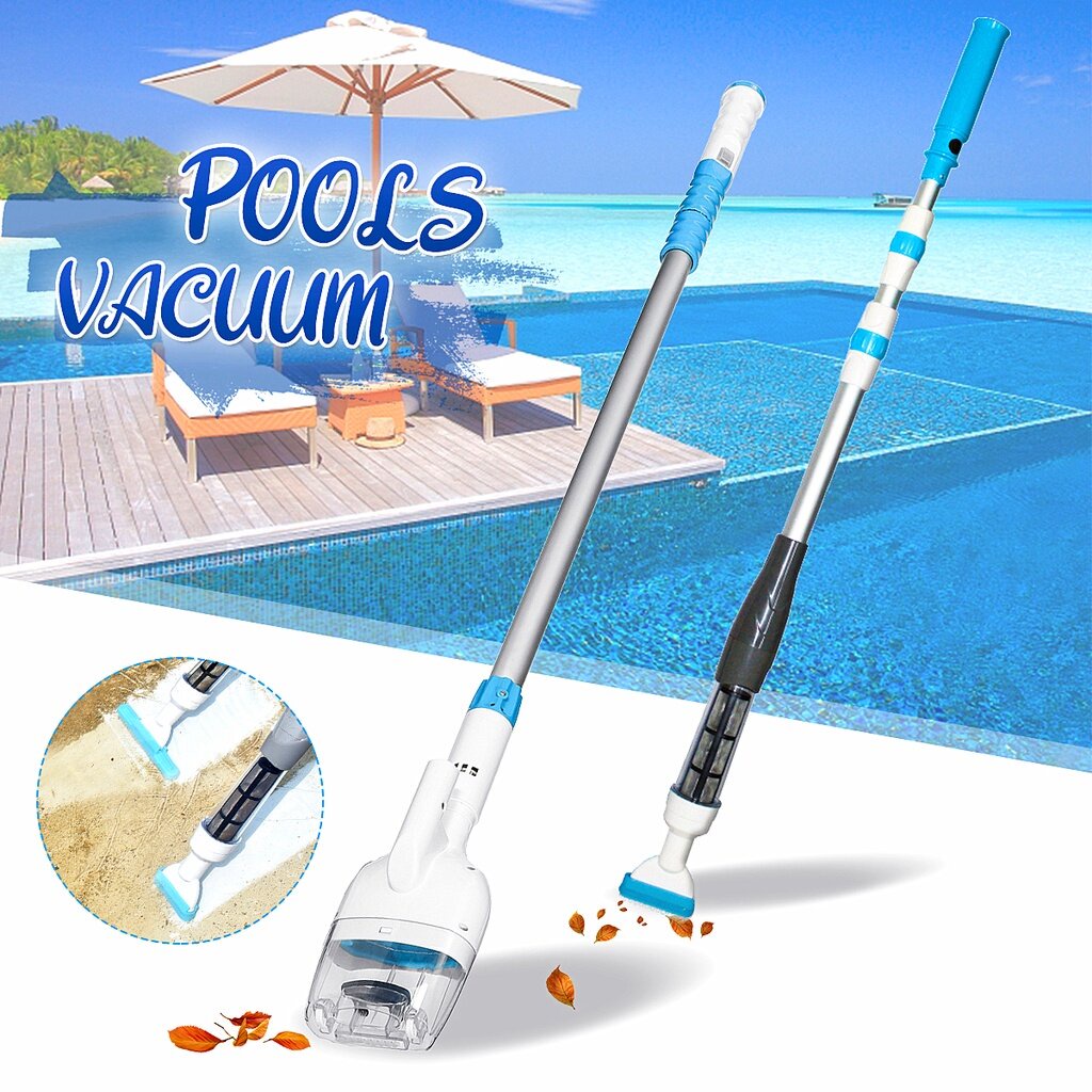 Rechargeable Vacuum Hand-held Cordless Swimming Pool Floor Cleaning ...