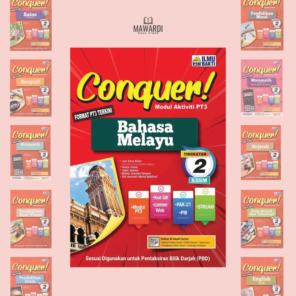 CONQUER! KSSM MODUL AKTIVITI TINGKATAN 2 (PELBAGAI SUBJEK) | Shopee ...