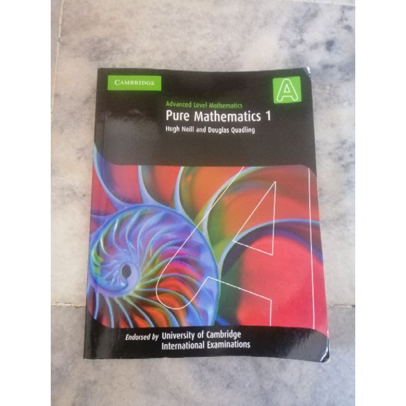 Cambridge A-levels Pure Mathematics 1 textbook | Shopee Malaysia