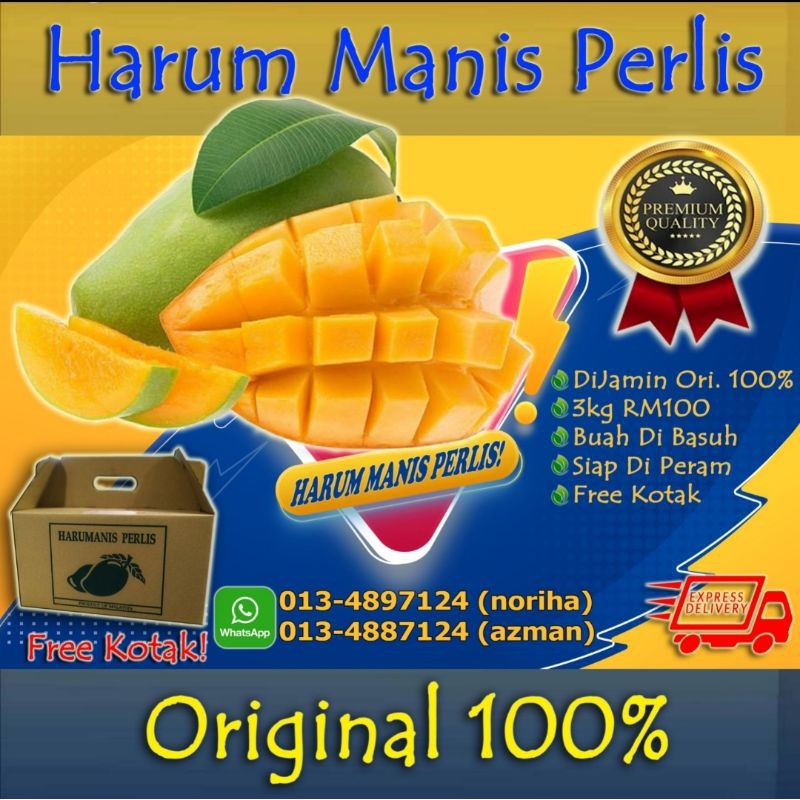 Buy Harumanis Harum Manis Perlis Original 100% Harummnis 