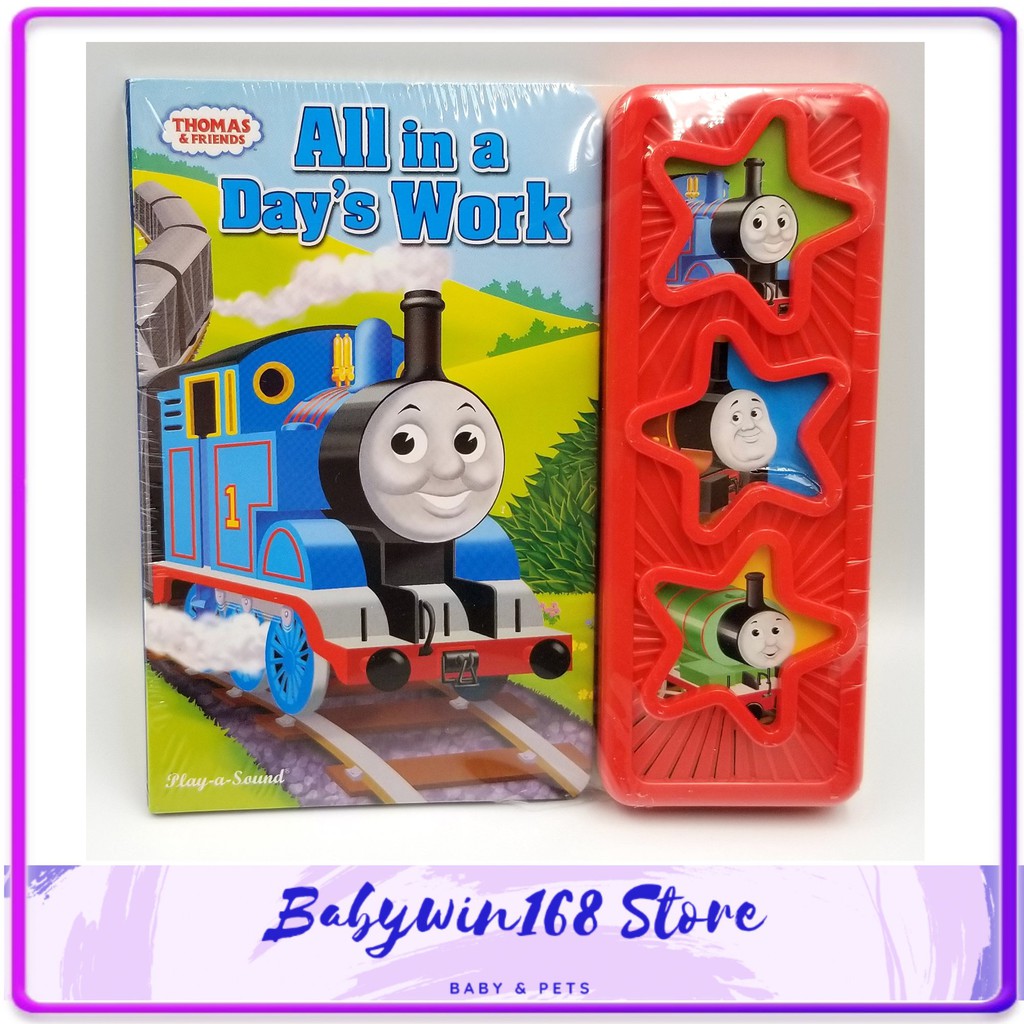 thomas and friends play a sound book