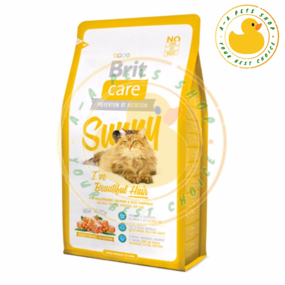 Brit Care Sunny Beautiful Hair Cat Food 7KG (Yellow) | Shopee Malaysia