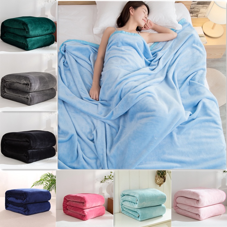 Selimut Baldu Gebu Queen Comforter Comfy Sofa Blanket And Comfortable Blanket Quilt Coral Flannel Cover Soft超暖被单被子毯子毛毯