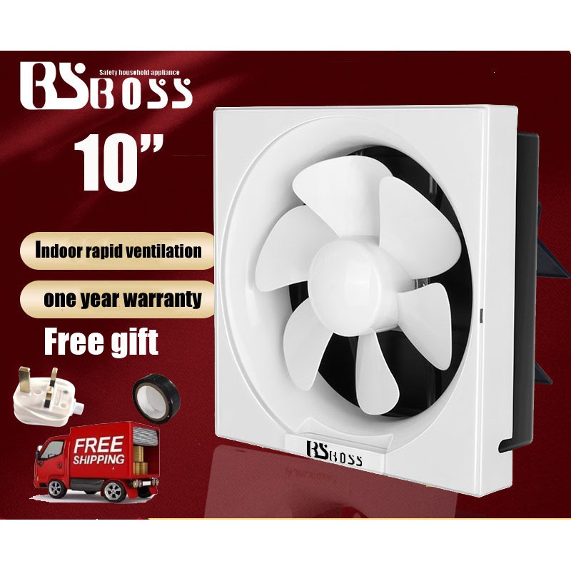 Bs Boss 10 Inches Bedroom Living Room Toilet Kitchen Guest Room Exhaust Fan Ventilator