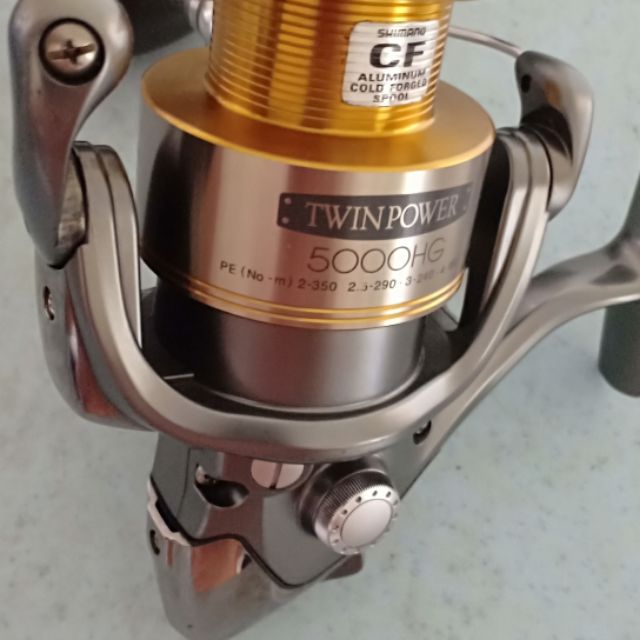 Shimano Twin Power 5000hg 02 Used Japan Very Good Condition Shopee Malaysia