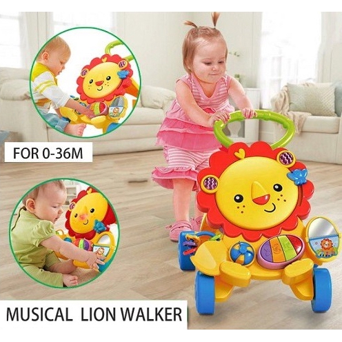 musical piano lion walker