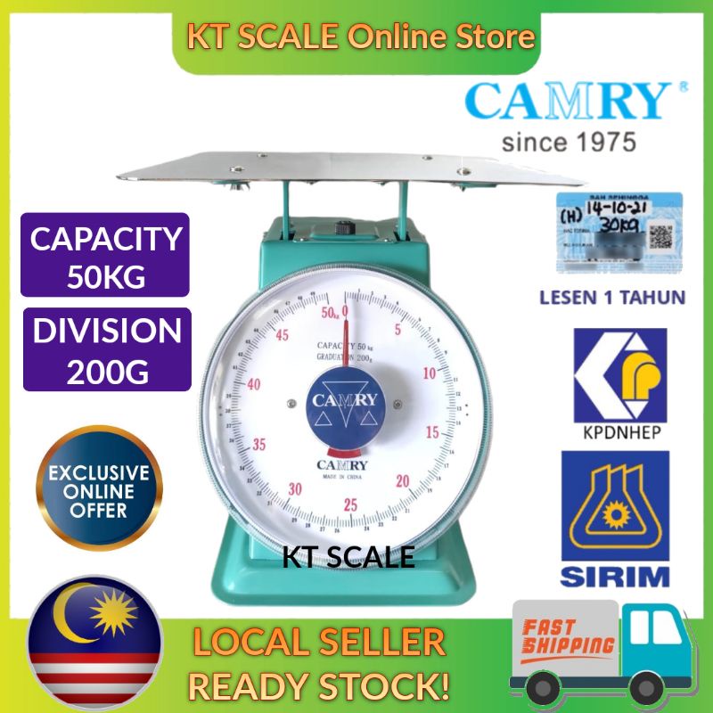 CAMRY 50KG/ 60KG /100KG/ 150KG CAMRY PROACE SPRING SCALE COMMERCIAL WEIGHING SCALE