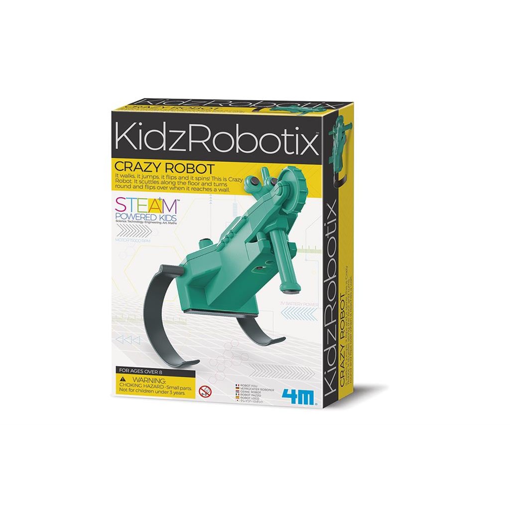 kidz robotix crazy robot