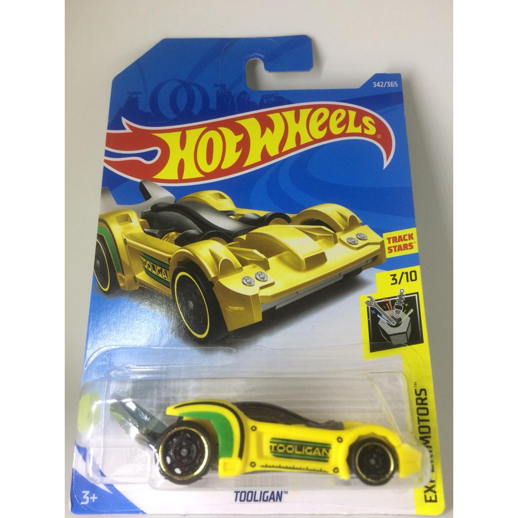 Int. Card 2018 Hot Wheels EXPERIMOTORS 3/10 Tooligan 342/365 