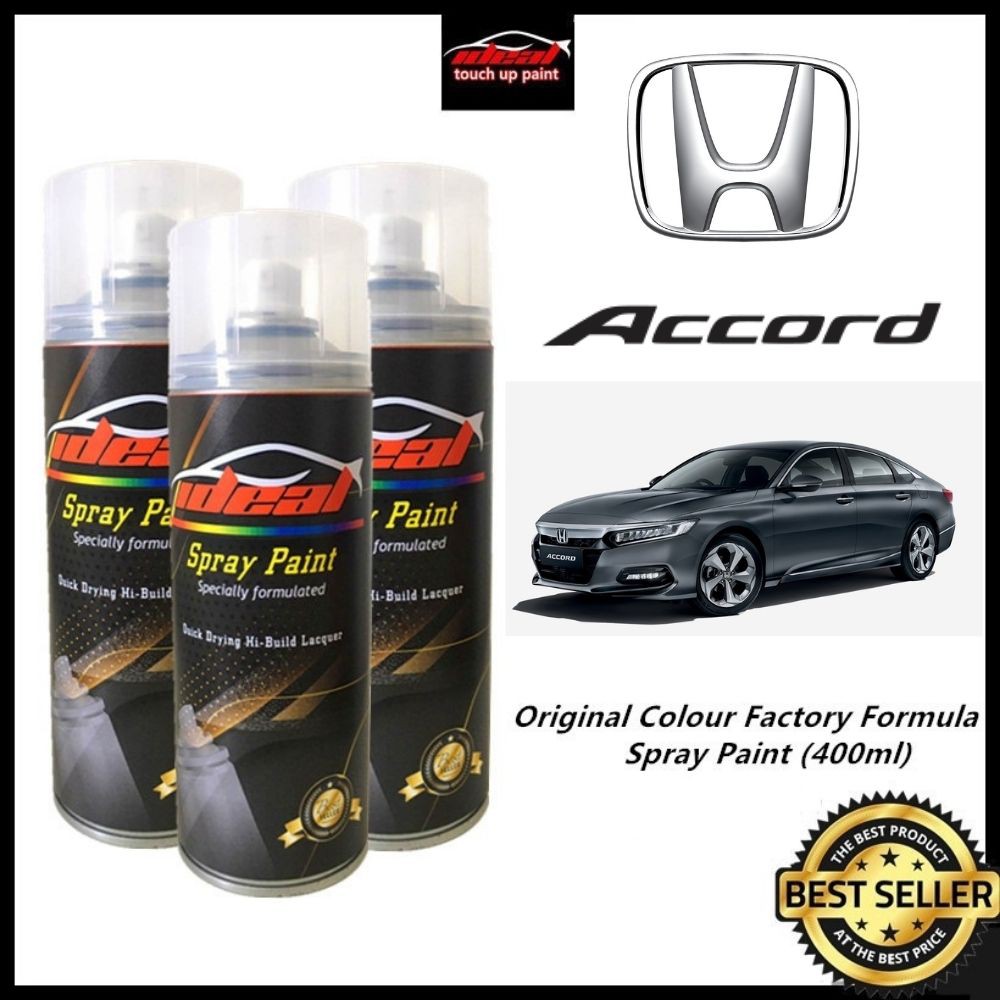 [Ready Stock] HONDA ACCORD Ideal Original Colour Touch Up Aerosol Paint Spray Paint 400ml