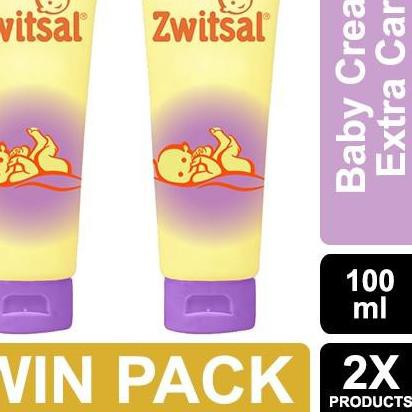 Zwitsal Cream Extra Care Zinc 100 ml - Twin Pack | Shopee