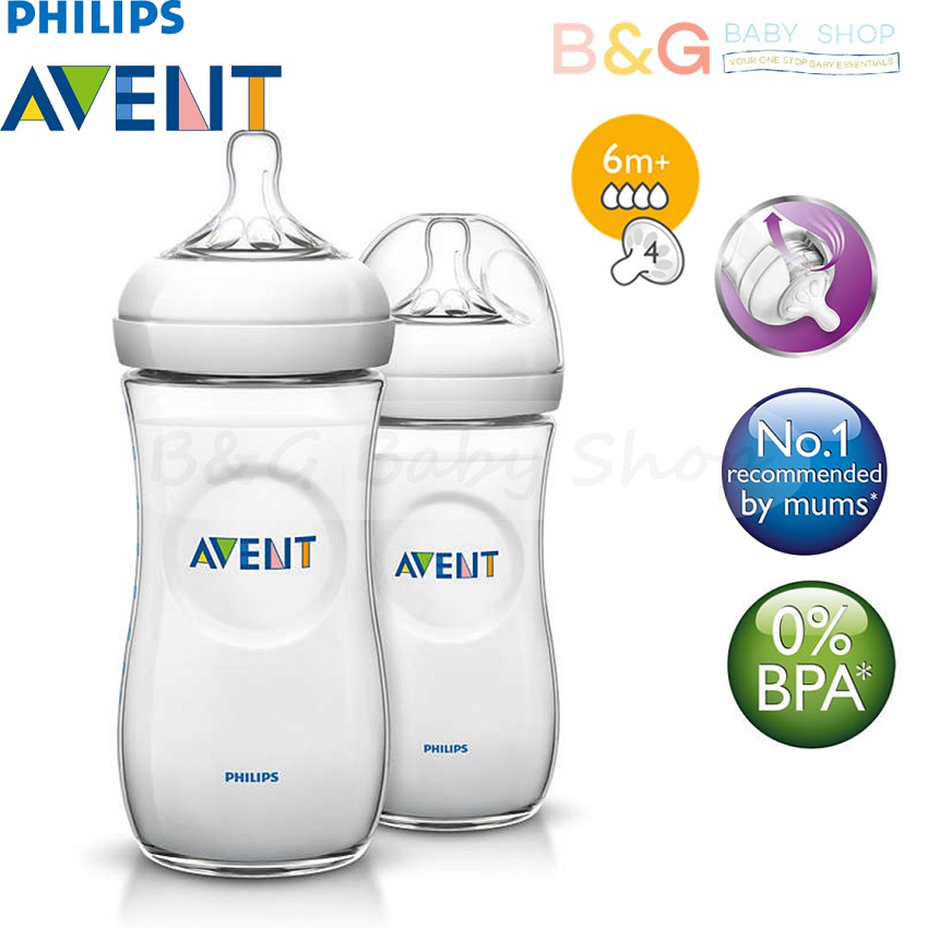 philips avent 6m  bottles