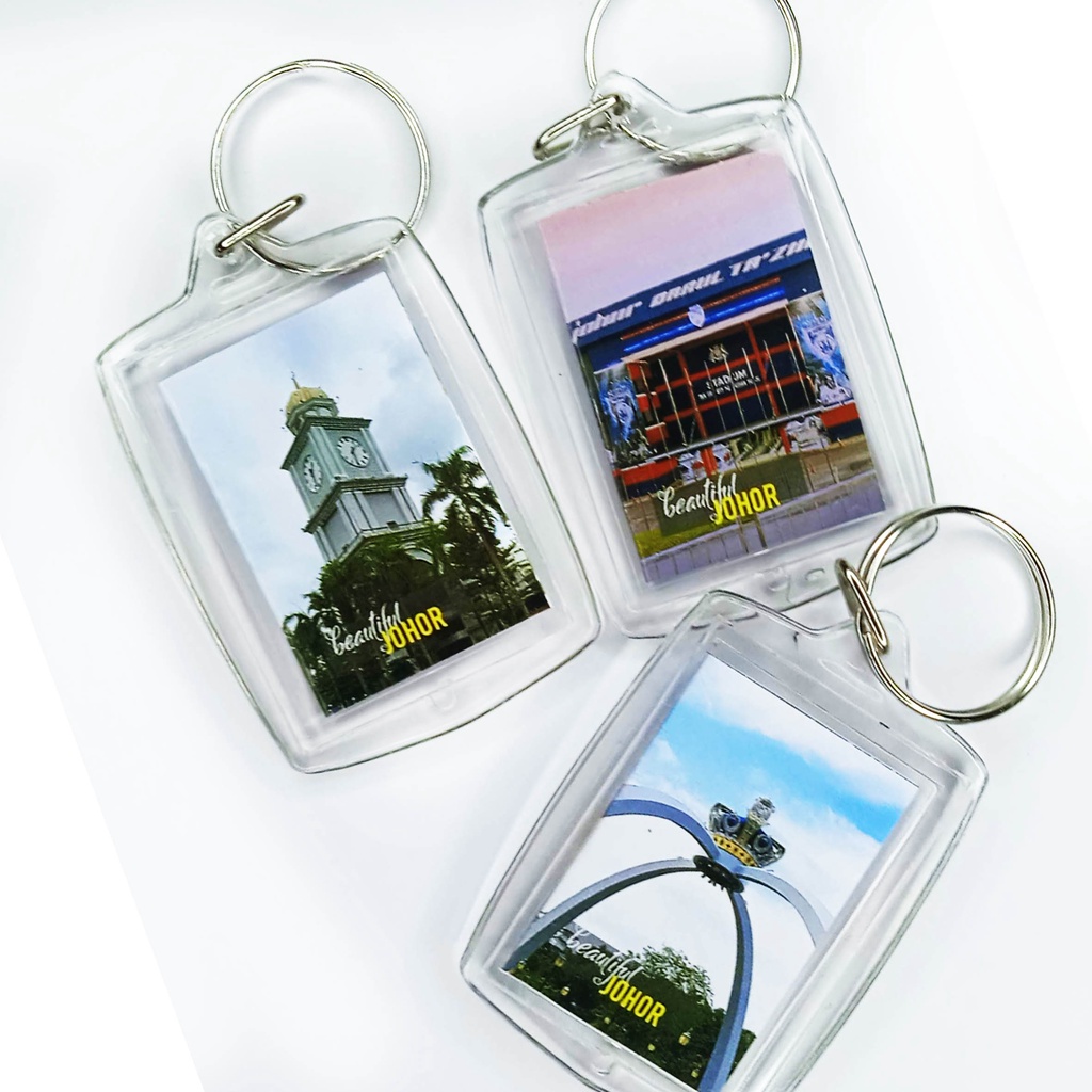 Keychain Johor Bharu JB JDT Souvenir