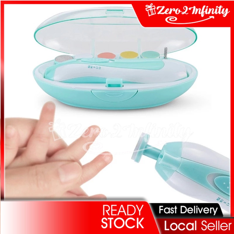 【Z2I】Baby nail clipper LED Night Light Electric Baby Nail Polisher
