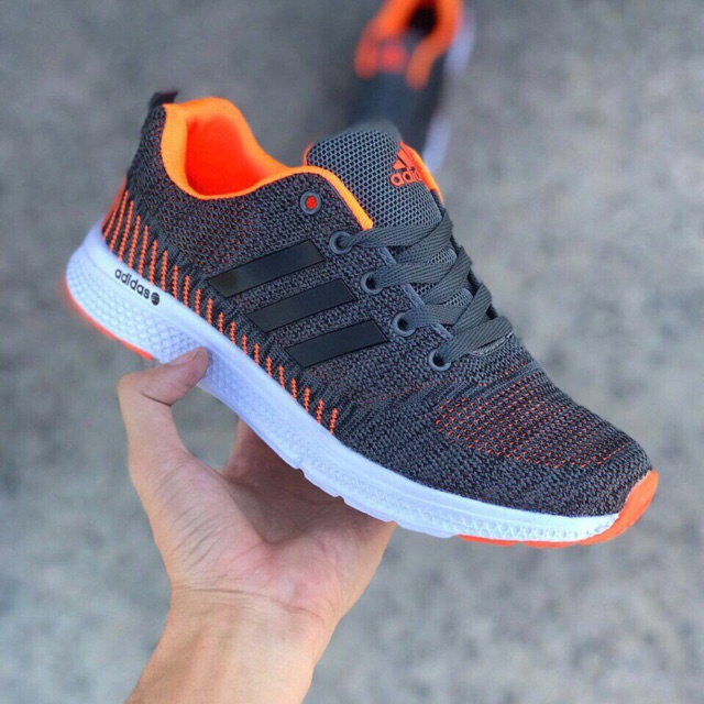 adidas cloudfoam orange