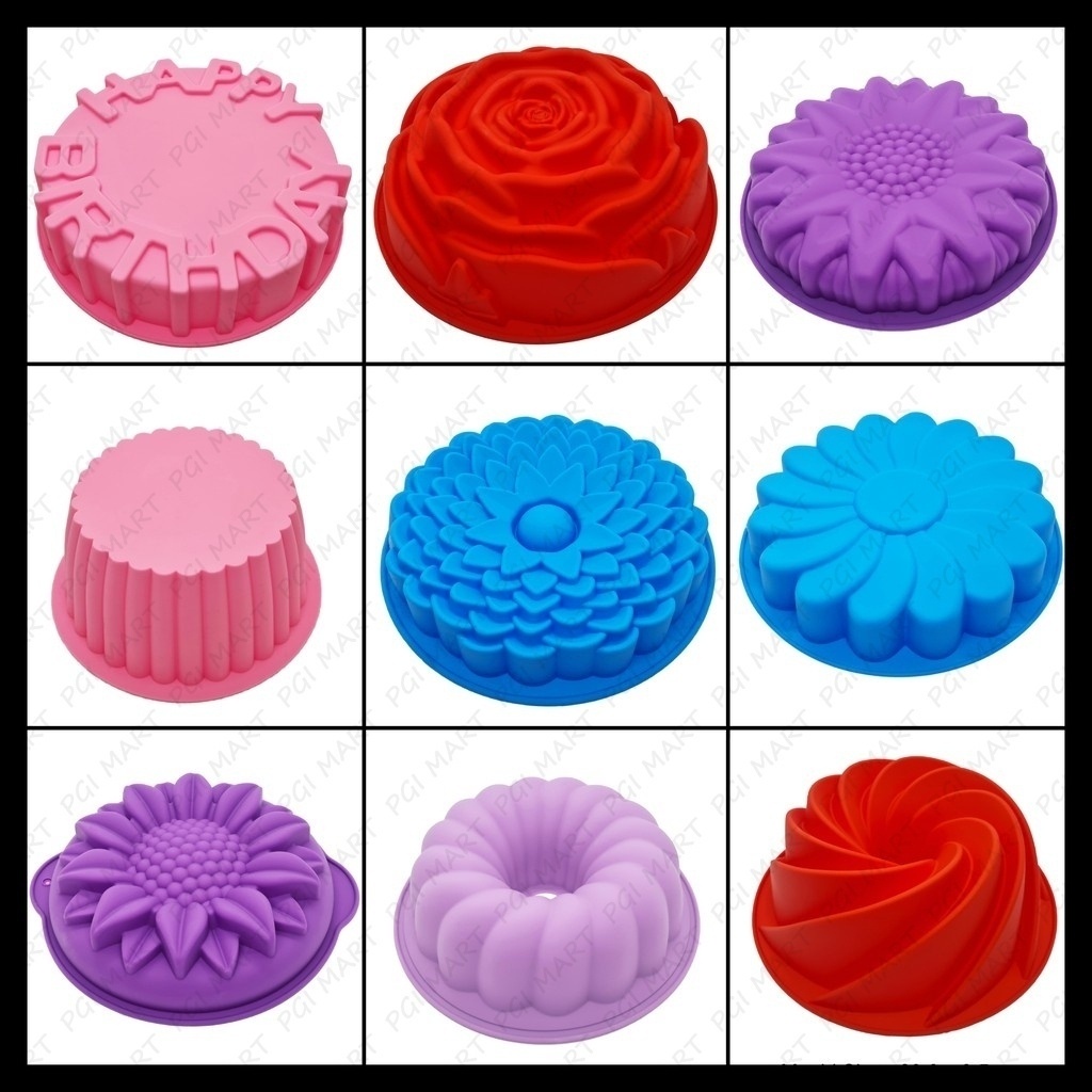 Premium Grade Silicone Cake Mould, Jello Mould, Jelly Mould, Cake Mould