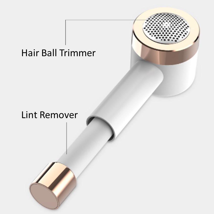 2in1 Hair Ball Trimmer Lint Remover Portable Wireless Rechargeable