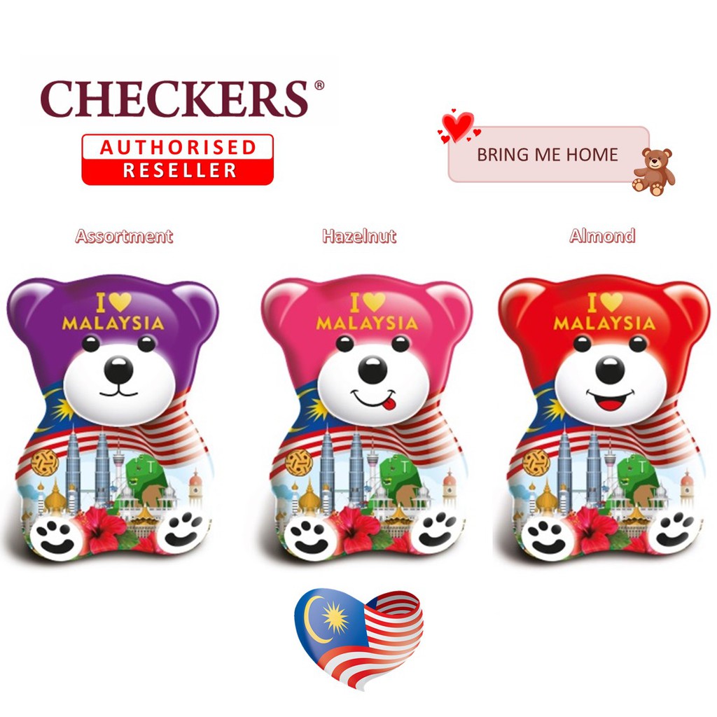 checkers teddy bear