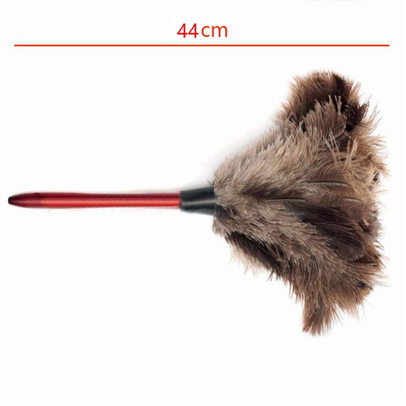 Fashion Feather Duster Ostrich Premium Thick Soft Cleaning brush Dust Cleaning Tools Long Wood Handle for Home Furniture Sofa