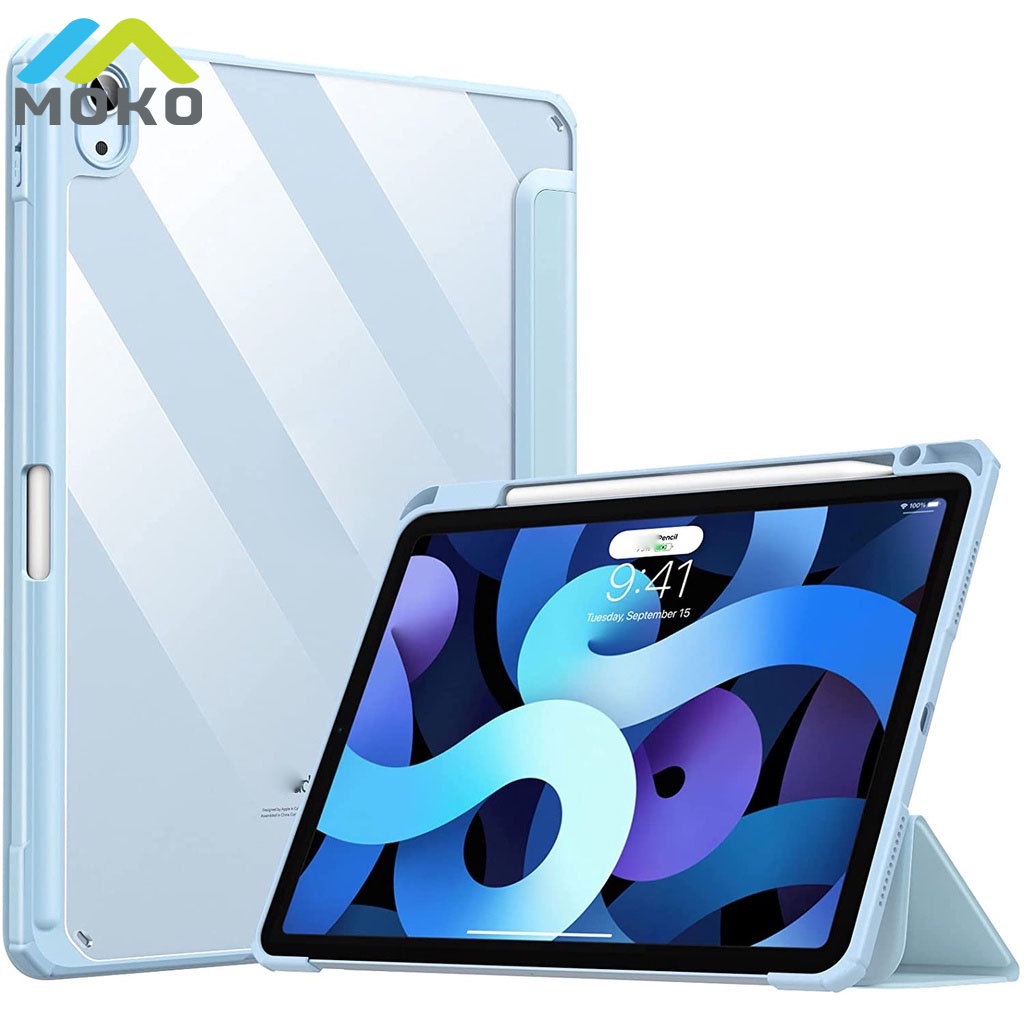 MoKo Shockproof Case Fit for iPad Air 5th/4th Gen 10.9 Inch 2022/2020 ...