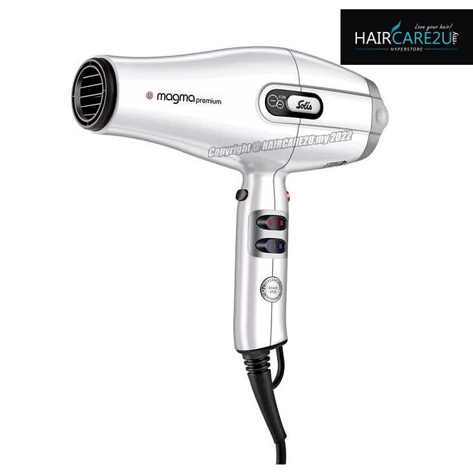 Solis Magma Premium Turbo 288 Hair Dryer (Marble White)