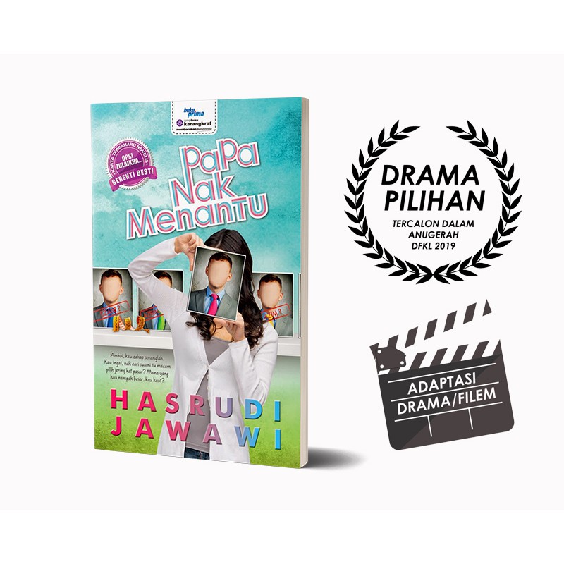 Ready Stock Hasrudi Jawawi Papa Nak Menantu With Autograph Antara Novel Cinta Terlaris 2014 Shopee Malaysia