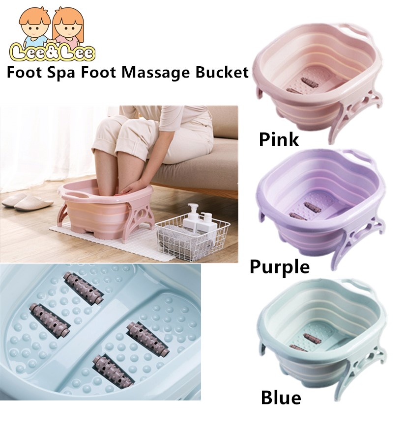 Foldable Foot Spa Foot Cleaner Foot Massage Bucket Multipurpose HAB030 Shopee Malaysia