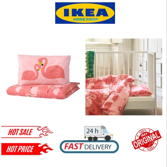 ikea baby cot bed sheet