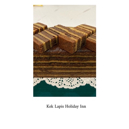 Buy Kek Lapis Sarawak Original Holiday Inn Ready Stock Premium Pure Butter Seetracker Malaysia