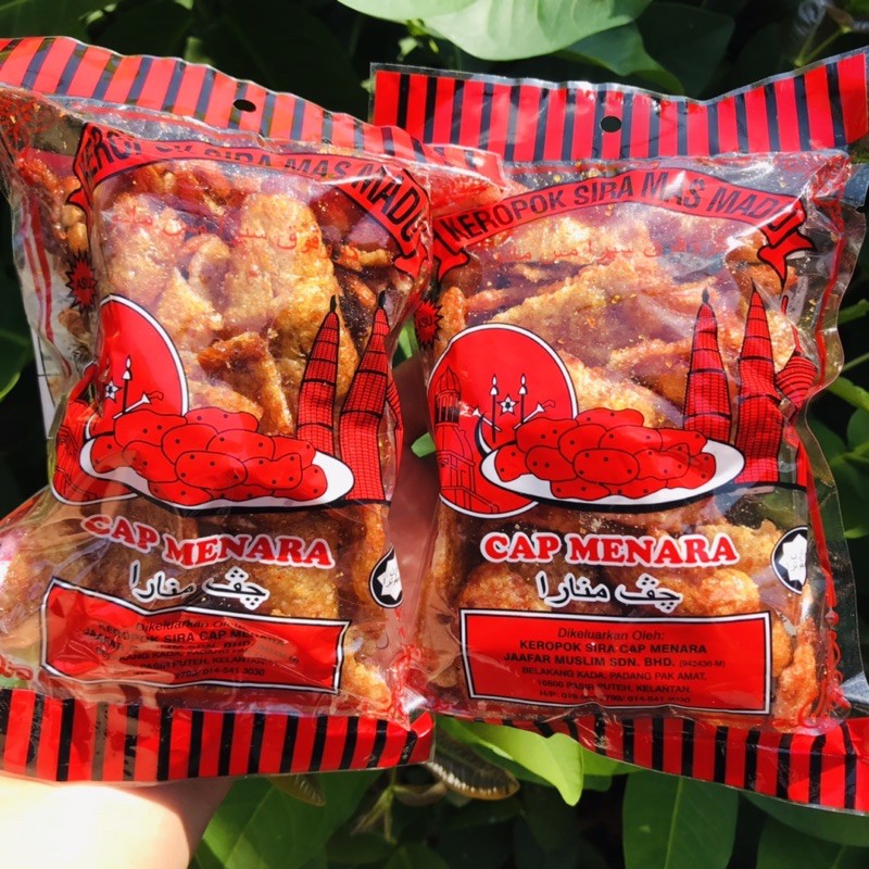 Keropok Ikan Sira Pedas 🌶 Rangup 80gram Shopee Malaysia 6621