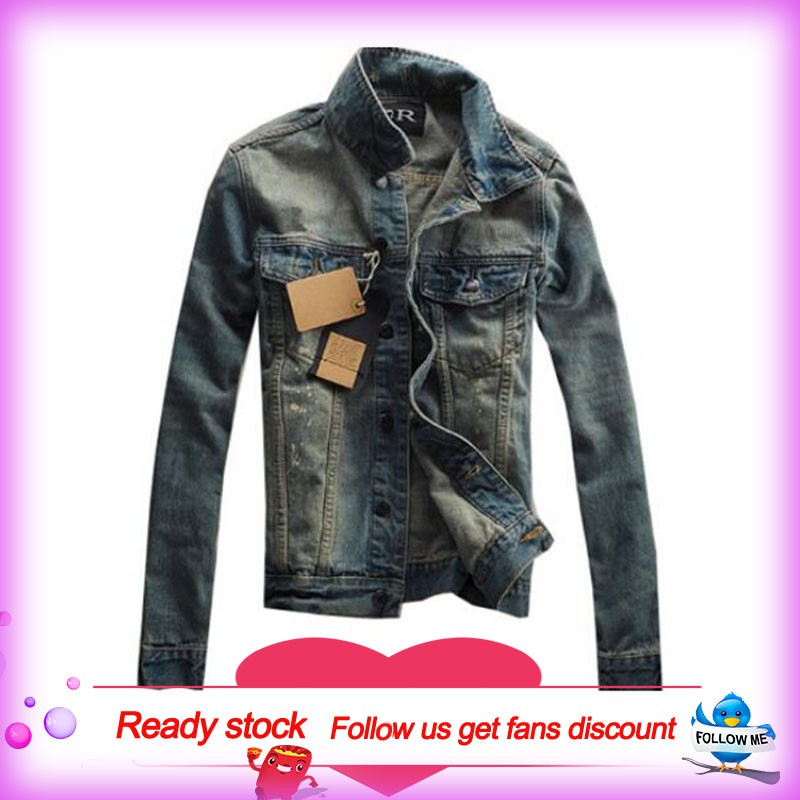 denim jacket shopee