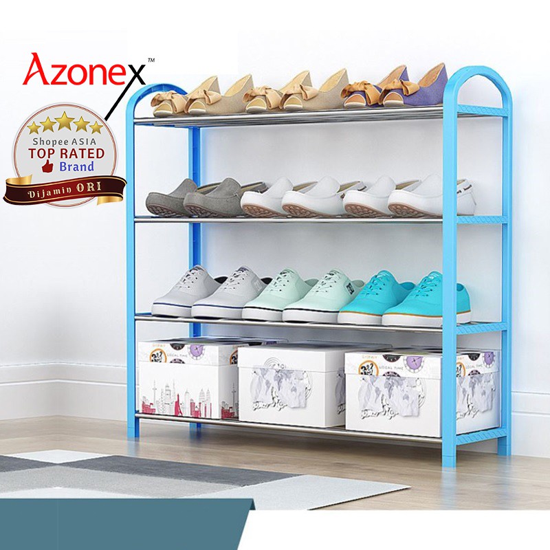 Rak Kasut Shoe Rack Shoes Rack Organizer Shelves Kitchen Shelf Kitchen Organizer Rak Serbaguna Xj4l Shopee Malaysia