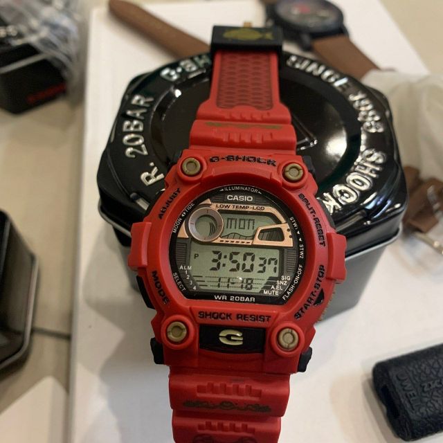 g shock mat moto putih