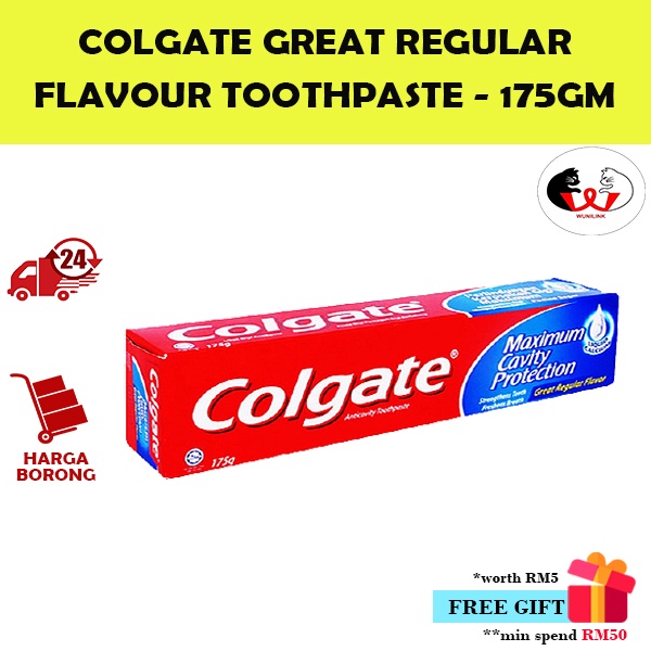 Colgate Anticavity Toothpaste Great Regular Flavour  [175GM]