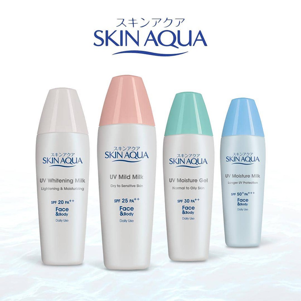 skin aqua sunscreen for dry skin