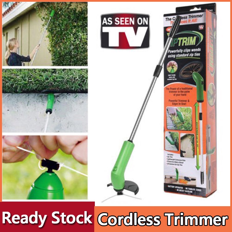 Outdoor Power Equipment Zip Trim Cordless Trimmer Edger Work w