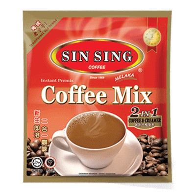 Sin Sing Coffee Mix 2 in 1 Coffee & Creamer (25's x 12g)