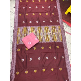 Kain Songket bunga raya dan bunga tabur 👌 Songket Tenun, Asli Bukun