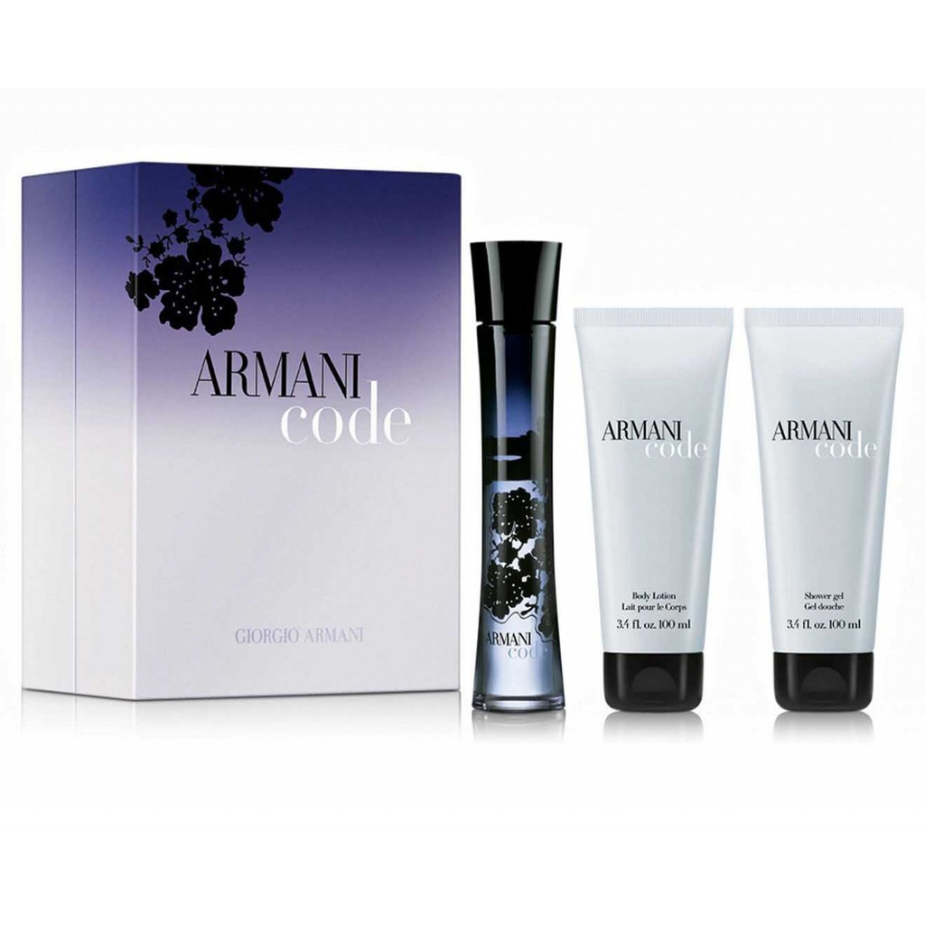 armani code for women set
